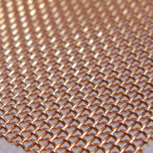 Maille tissée en bronze phosphoreux