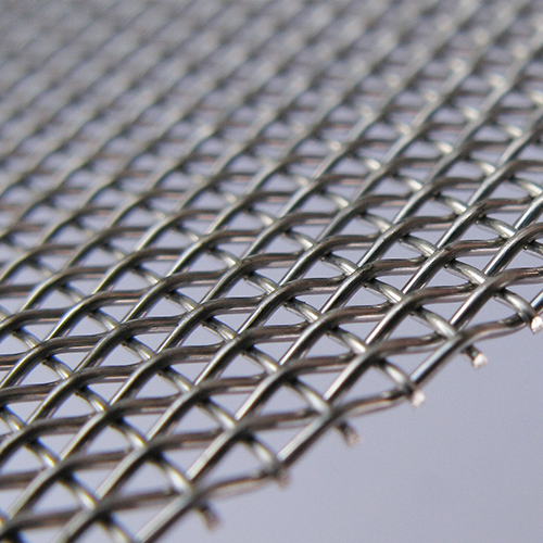 Maille sertie en acier inoxydable